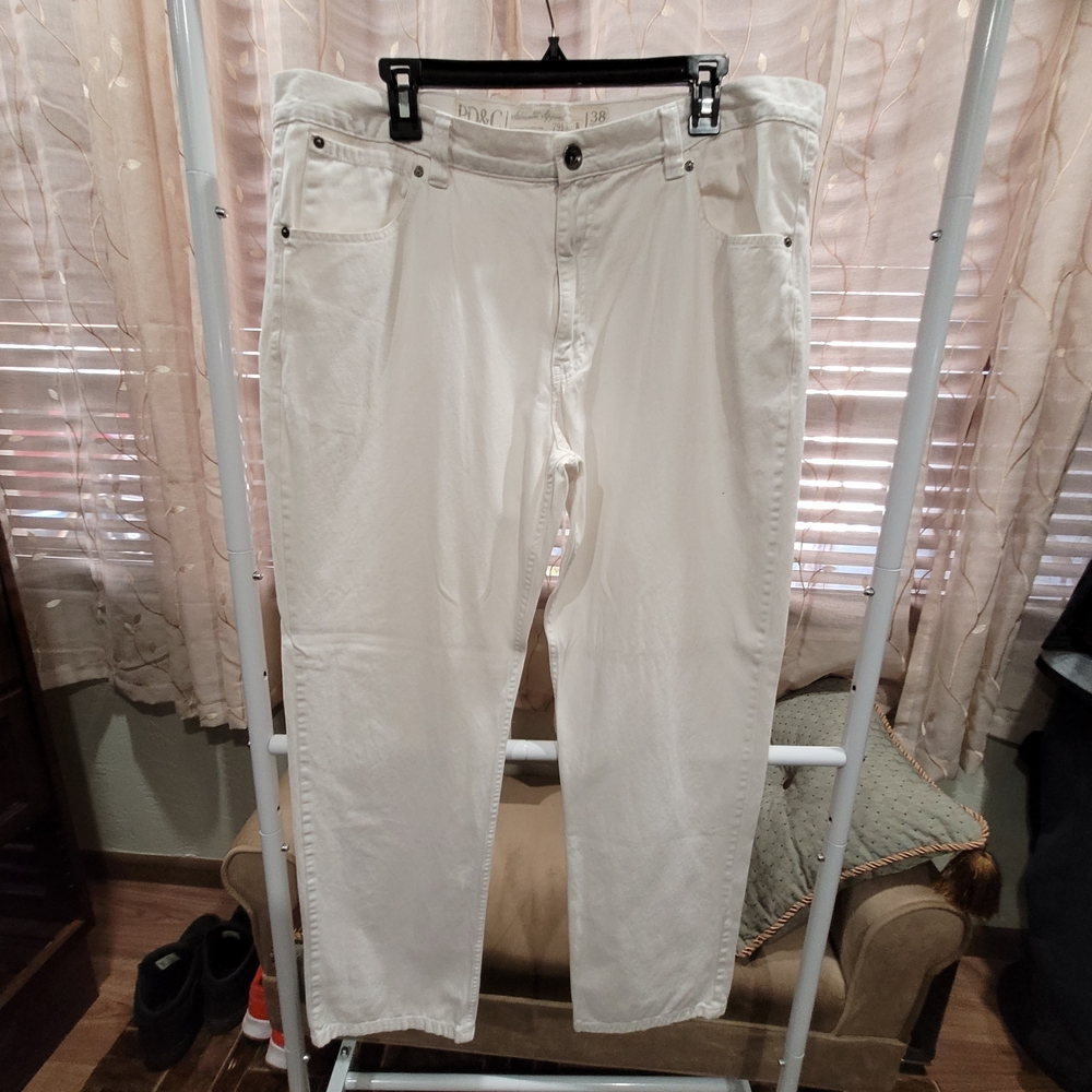 PD&C Off-White Denim Jeans